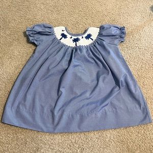 Smocked South Carolina dress 🌴 🌙